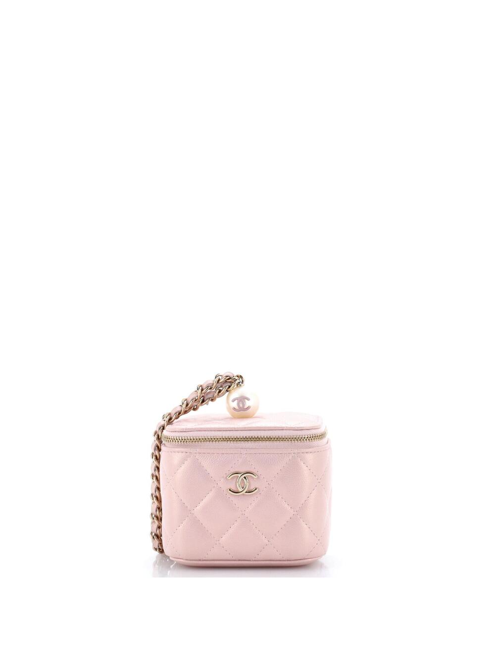 Chanel Classic Pearl Vanity Case With #371065C31B